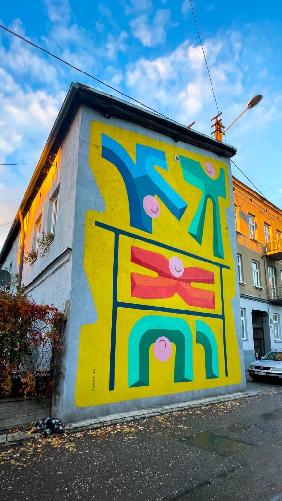 mural by filip gonera in czestochowa