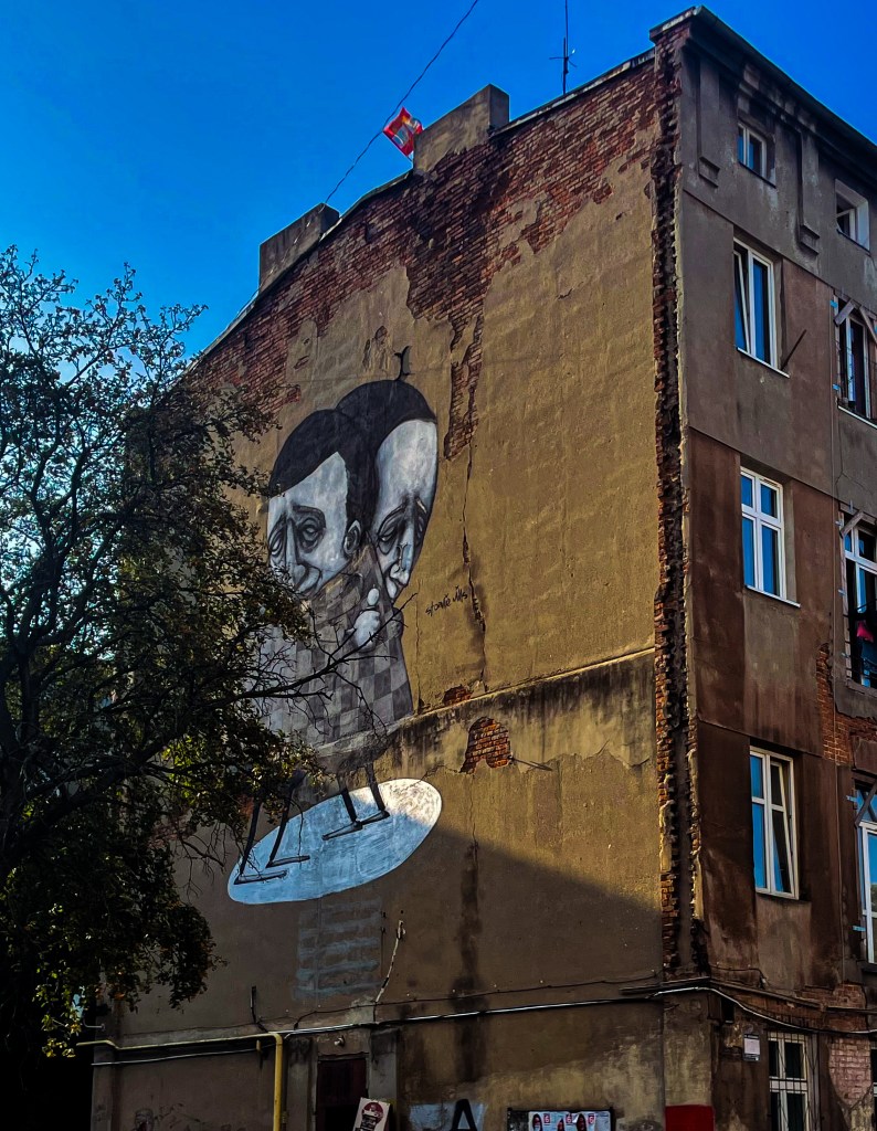 Mural The Thank You Lost Giants Project Stormie Mills Lodz Baluty