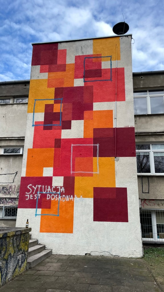 Mural by Carnein Baluty, Lodz 