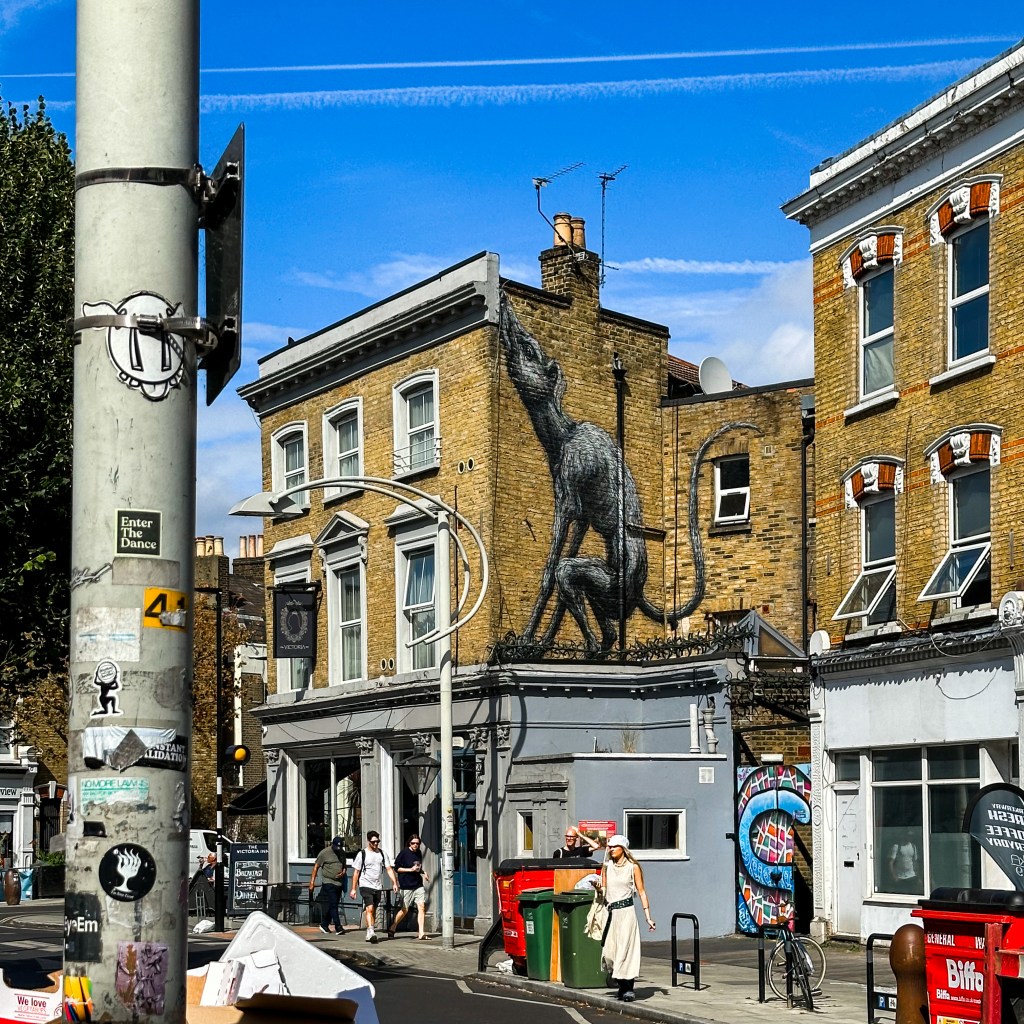 Landscape with Sportmen and Game PYNACKER interpreted by ROA (2013)