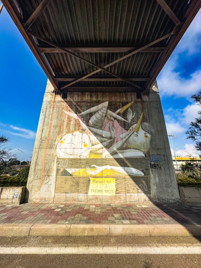 Galleria del Sale Mural by ZED1