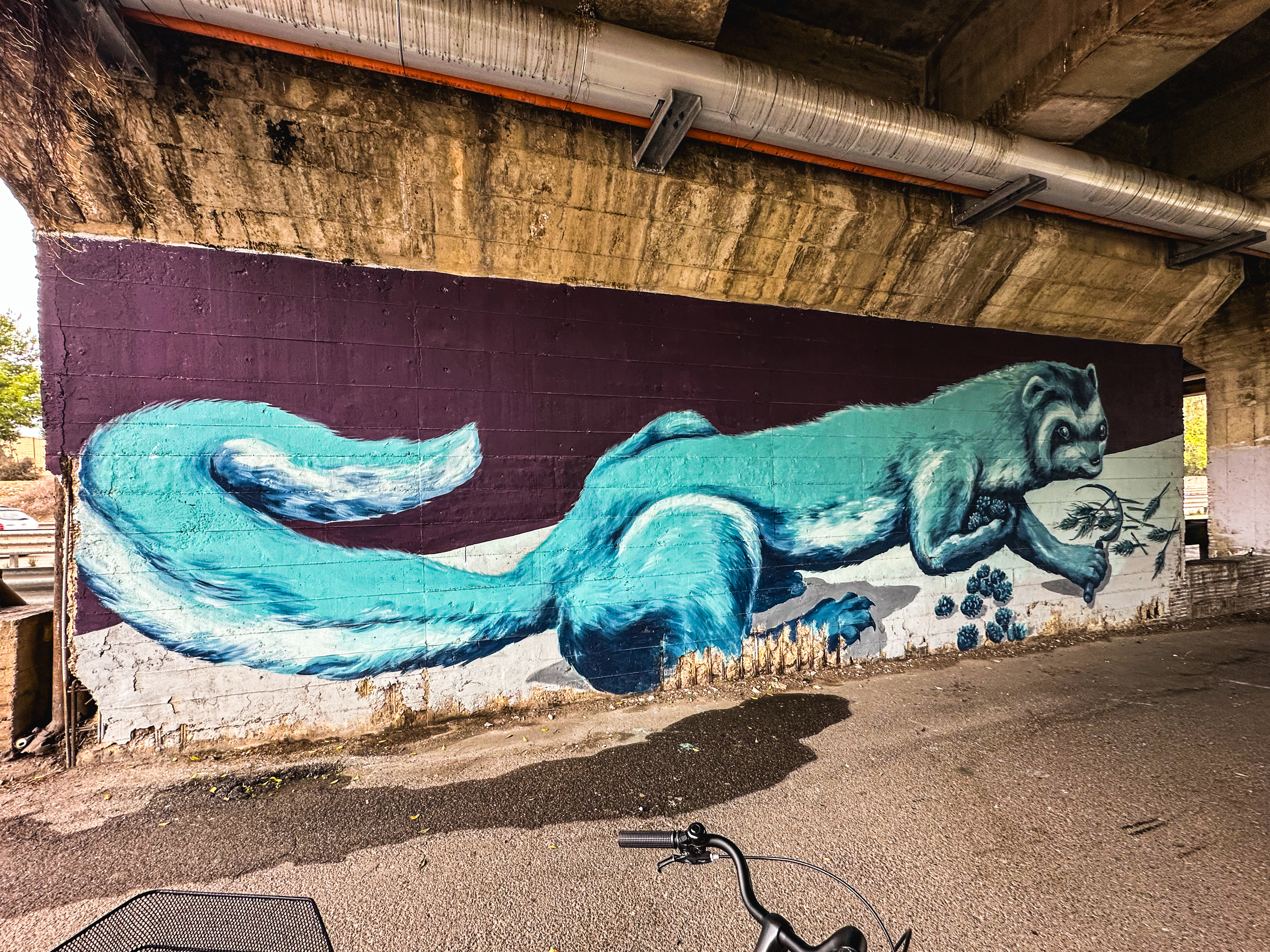 Galleria del Sale Mural by Ericailcante