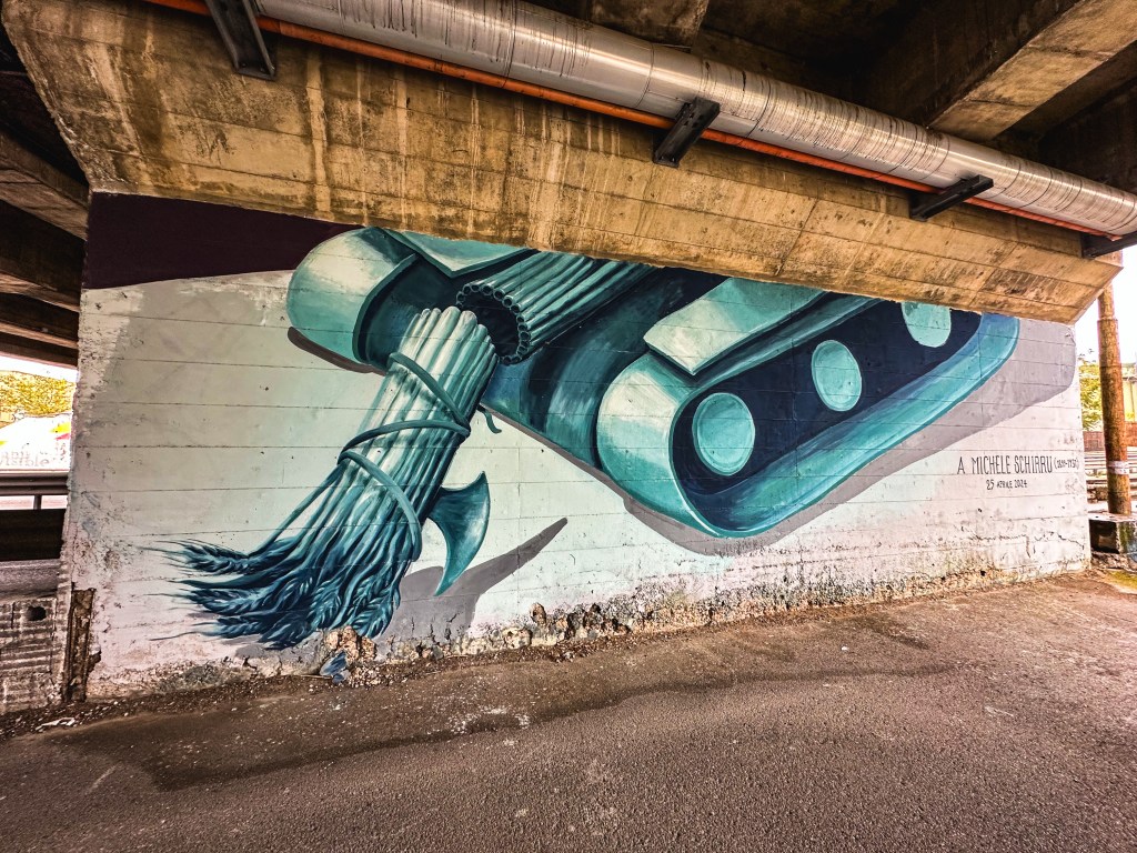 Galleria del Sale Mural by Ericailcante