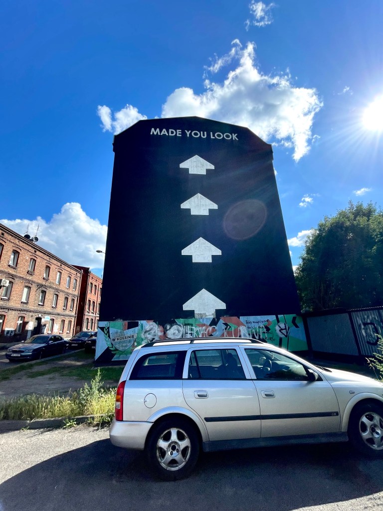 Mural by Monstr in Katowice