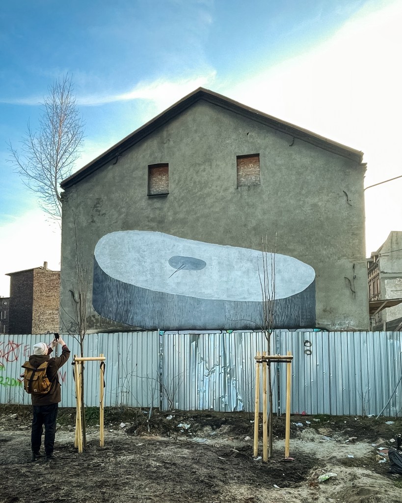 Mural Katowice by Tellas and Moneyless