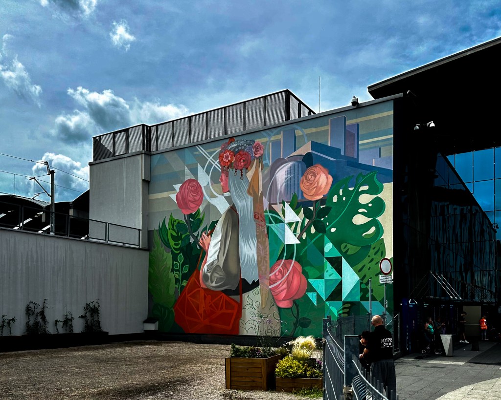 Mural by Sebastian Bożek in Katowice