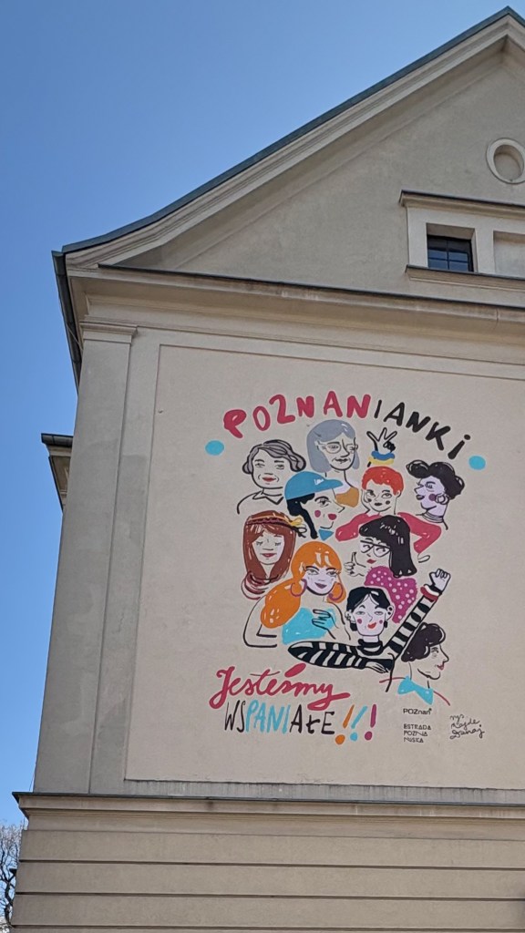 Mural poznanianki with women