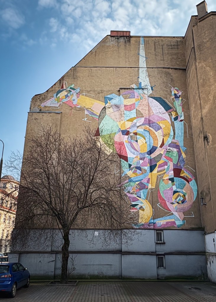 Mural by Kenor in poznan