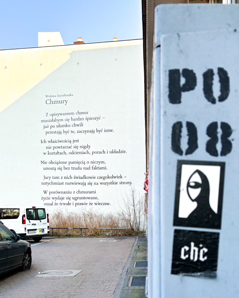 Typo mural in poznan