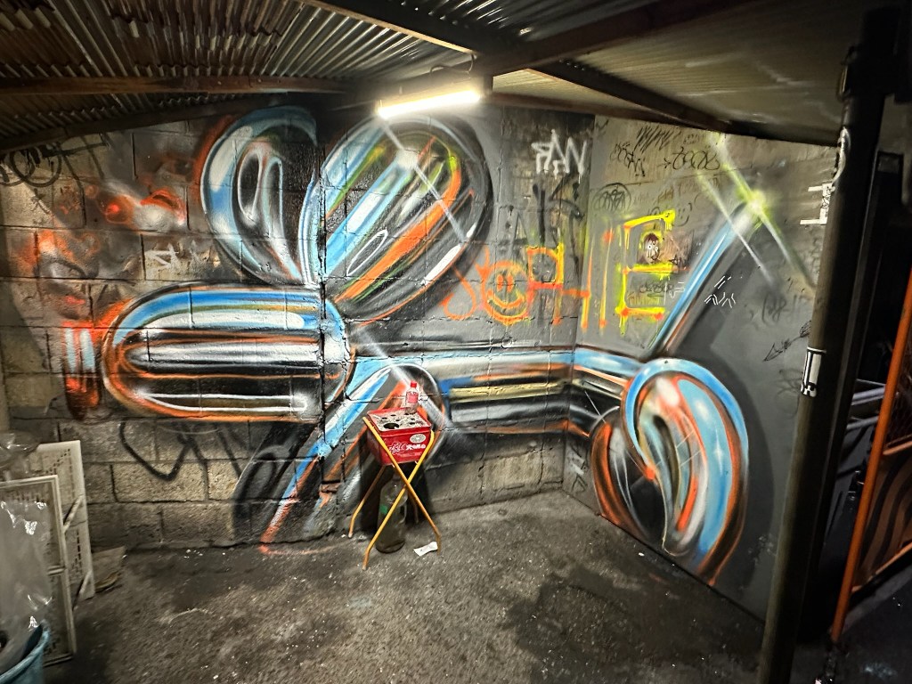 mural by fanakapan in tokyo Japan