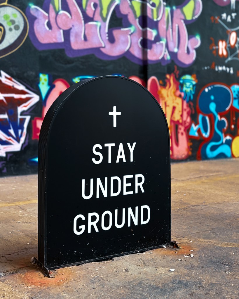 stay under ground outsiders exhibition