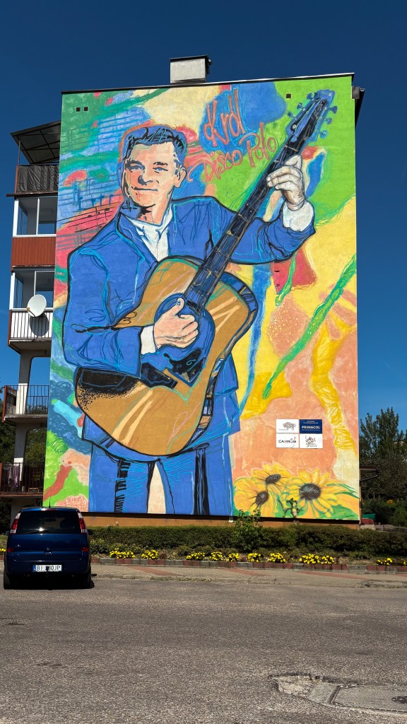 mural with a man with a guitar