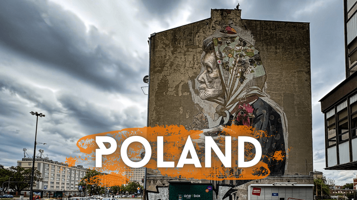 Street Art in Poland: Cities You Easily Reach by&nbsp;Train
