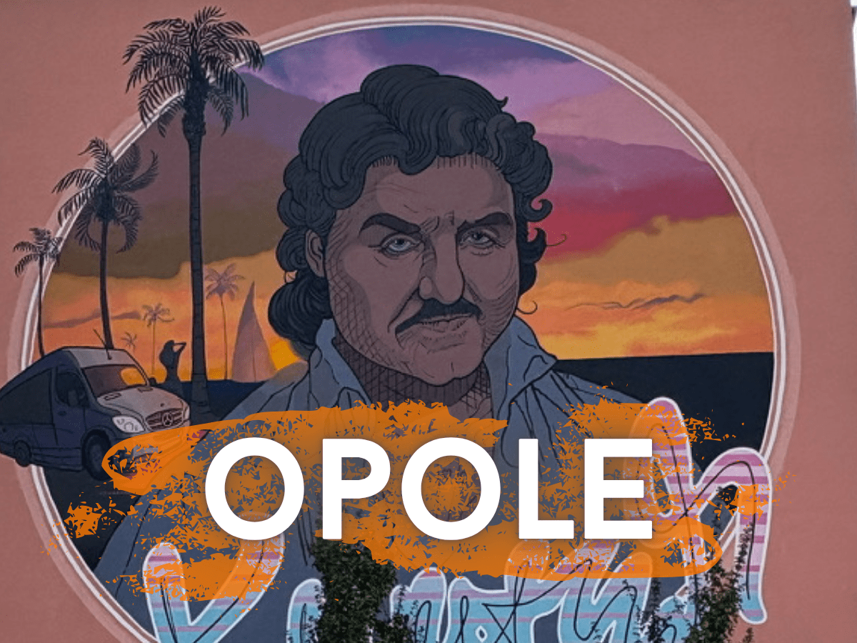 One Day in Opole, Poland. The City Filled with Musical&nbsp;Murals