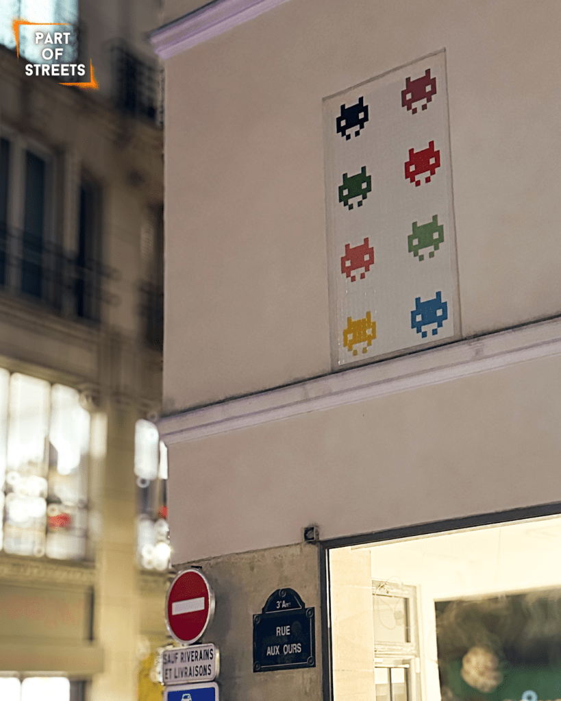 invader in Paris