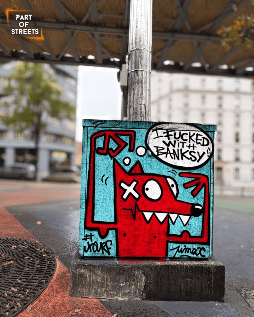 street art in Paris by Pimax