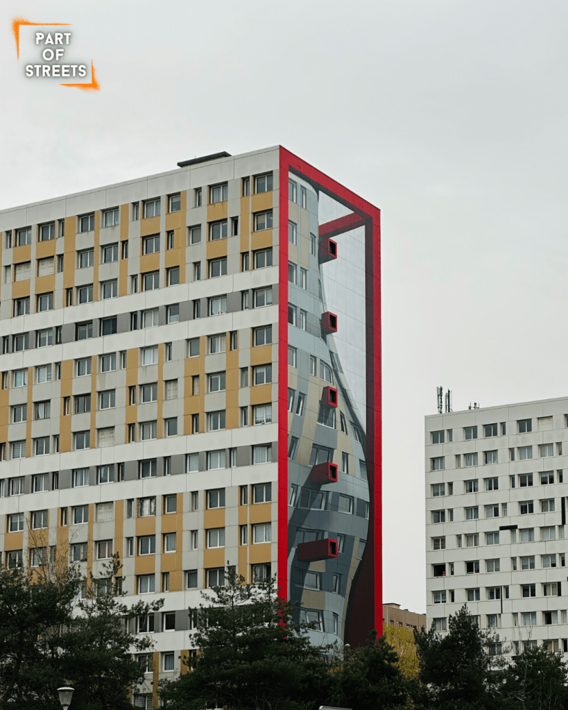 Shozy mural in Boulevard 13 in Paris
