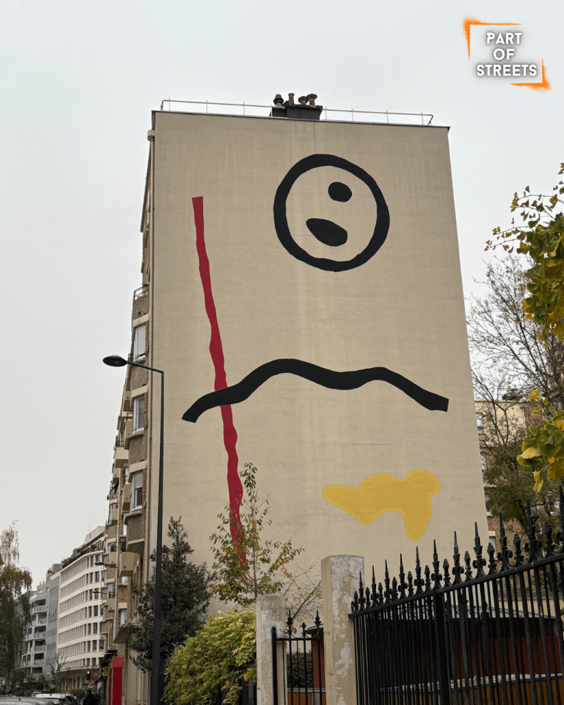 ZLOTY mural in Boulevard 13 in Paris
