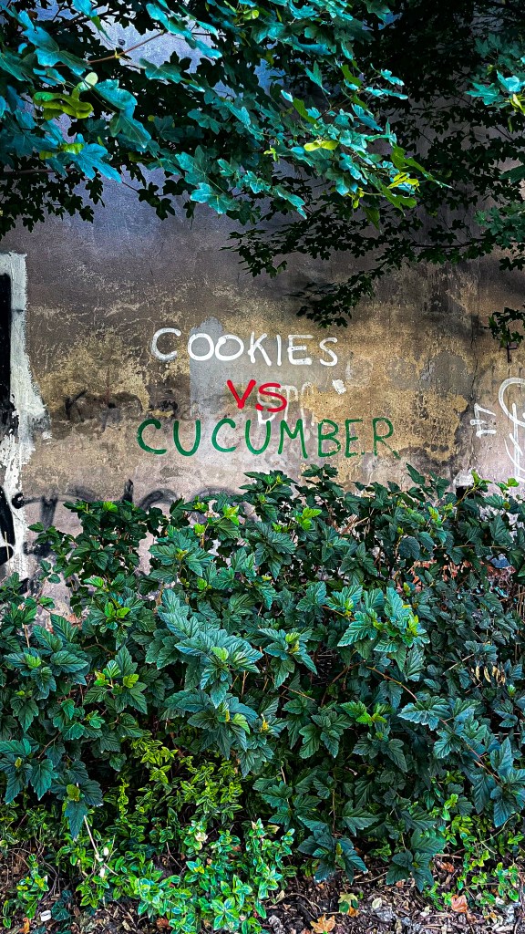 wall writings by Janusz Waza in Łódź, Poland. 