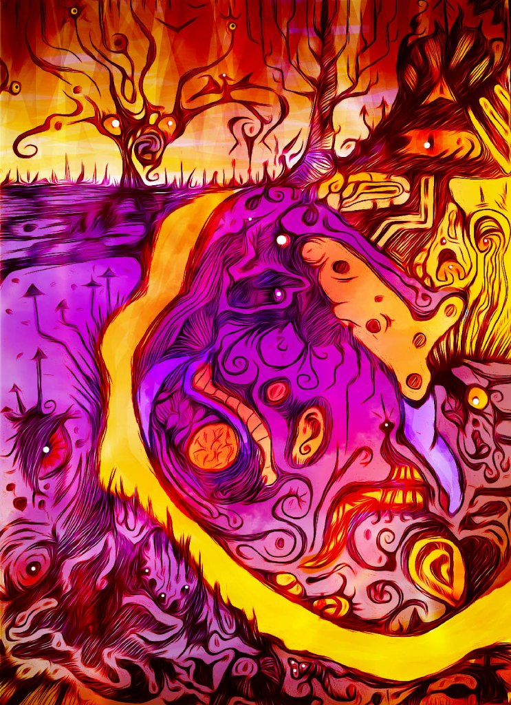 PAV.RAZ.ART one of first abstract fish